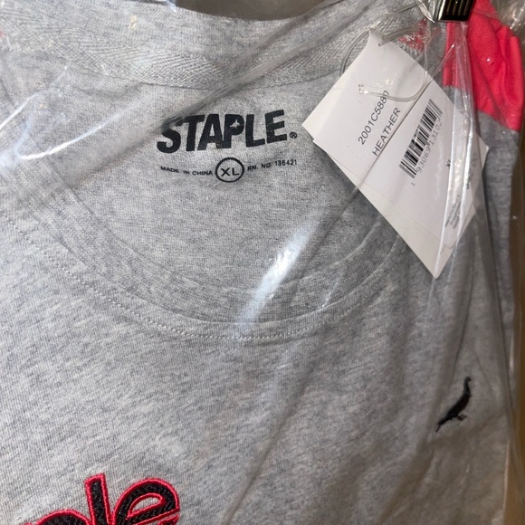 Staple Men’s Gray Graphic T-Shirt - XL - Picture 4 of 5